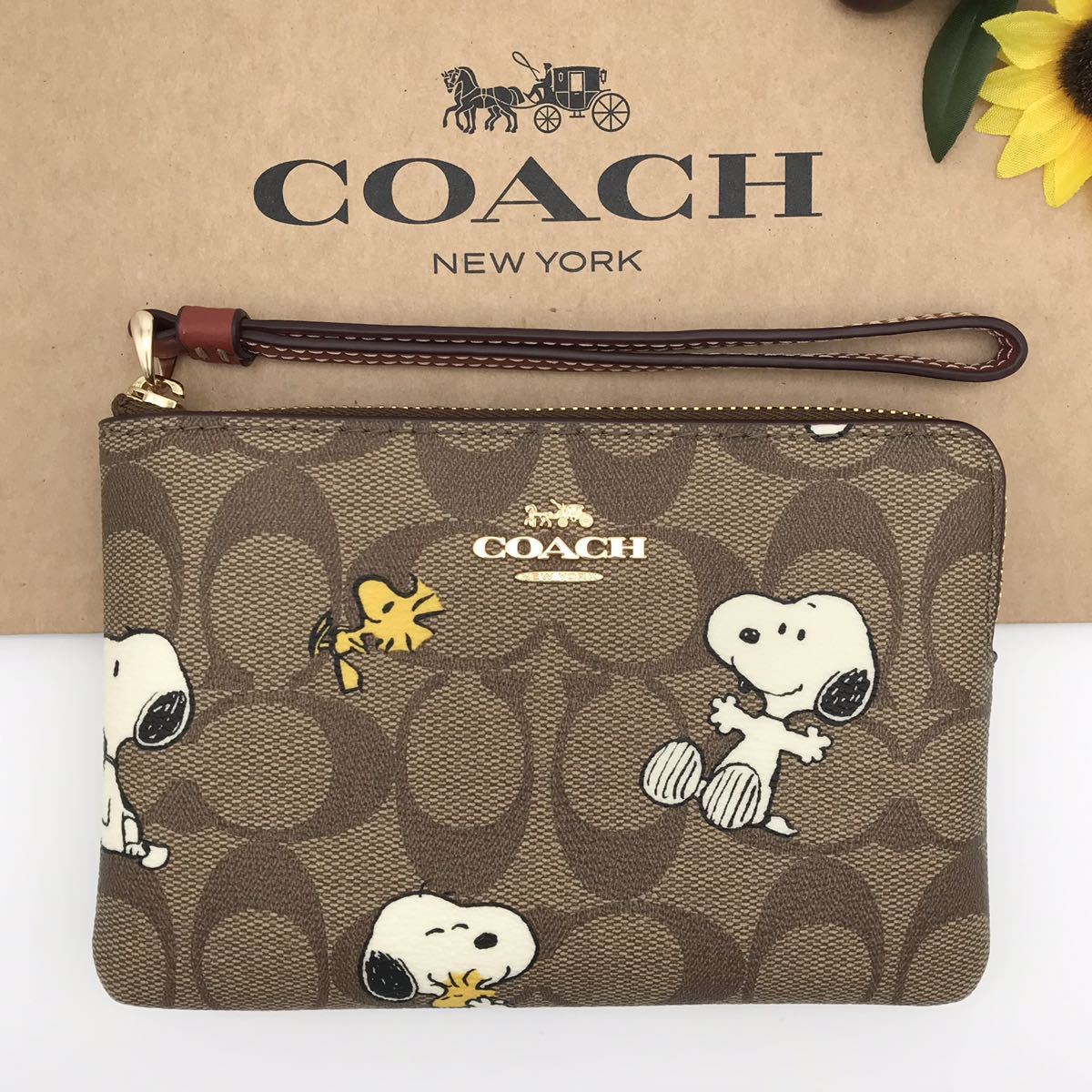 COACH X PEANUTS コラボ リストレット-