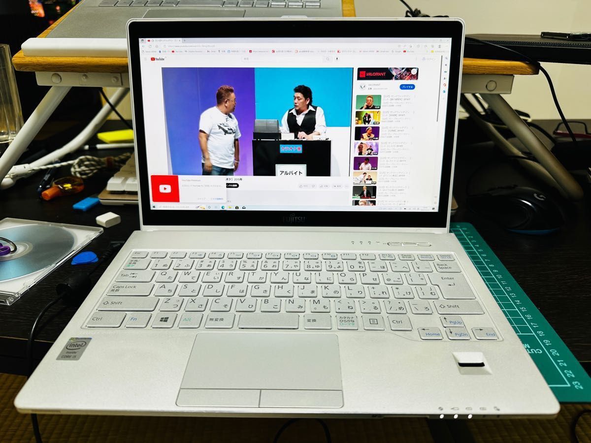 fujitsu lifebook sh90/t ノートパソコン Core i5 SSD Windows10 無線LAN