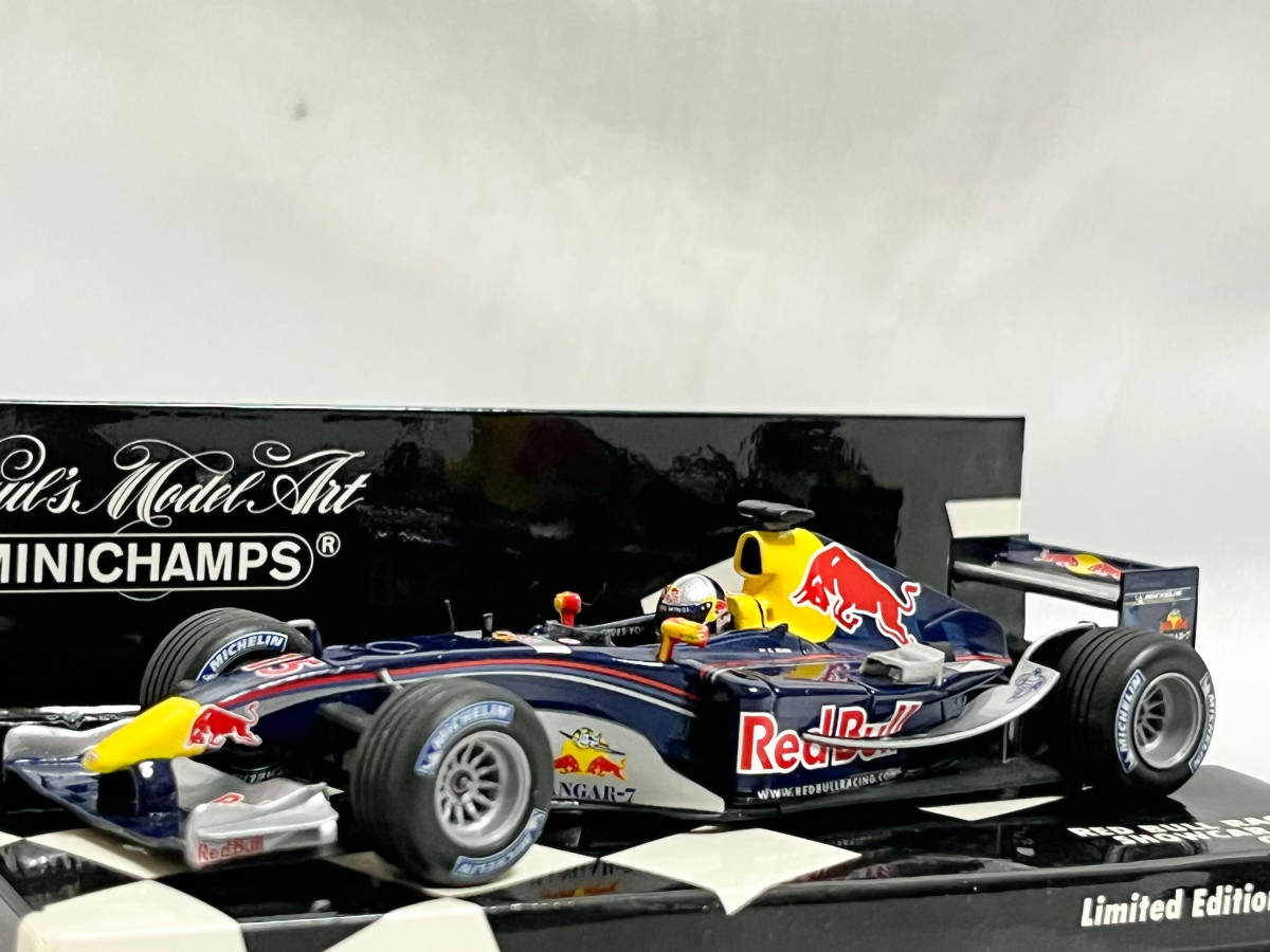 ミニチャンプス 1/43 レッドブル コスワース RB1 ショーカー F1 2005 クリスチャン・クリエン