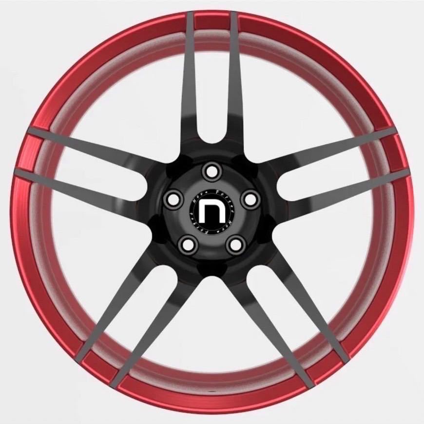 novaForged22インチ鍛造ホイール4本GT-R35カマロSS LCコルベットC6C7C8レイスダッジチャレンジャー等★PCD等カスタム可能 16-26inch_画像2