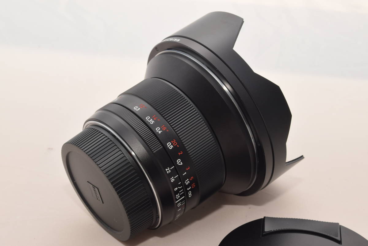 極上品】Carl Zeiss Distagon T*3.5/18 ZE (キャノンEF) #5102 極上品】Carl Zeiss Distagon T*3.5/18 ZE (キャノンEF) #5102