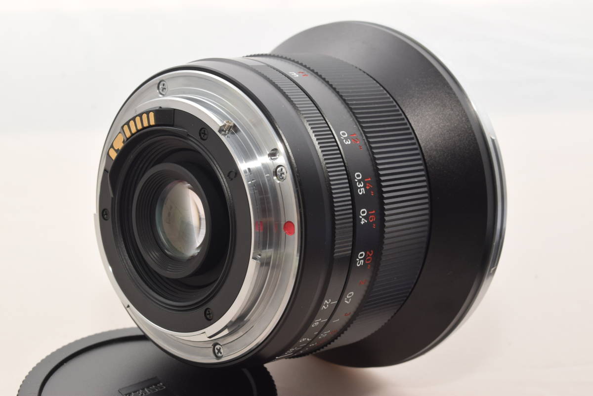 極上品】Carl Zeiss Distagon T*3.5/18 ZE (キャノンEF) #5102 極上品】Carl Zeiss Distagon T*3.5/18 ZE (キャノンEF) #5102