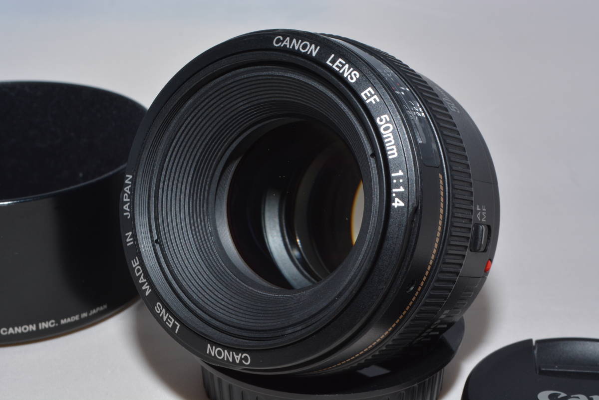 ☆極上品☆ Canon 単焦点レンズ EF50mm F1.4 USM フルサイズ対応 ...
