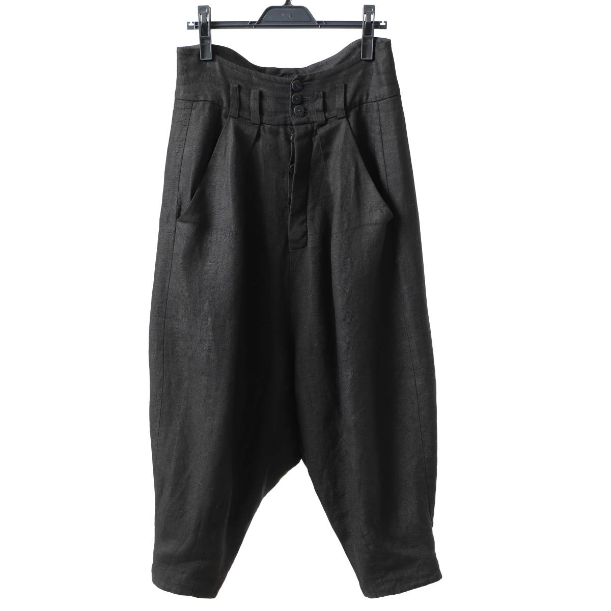 独特な SOSNOVSKA ソスノブスカ SOSNOVSKA BLACK LOOMOSAKA 定価92030円 PANTS LINEN STYLE CLOWN exclusive 男性用
