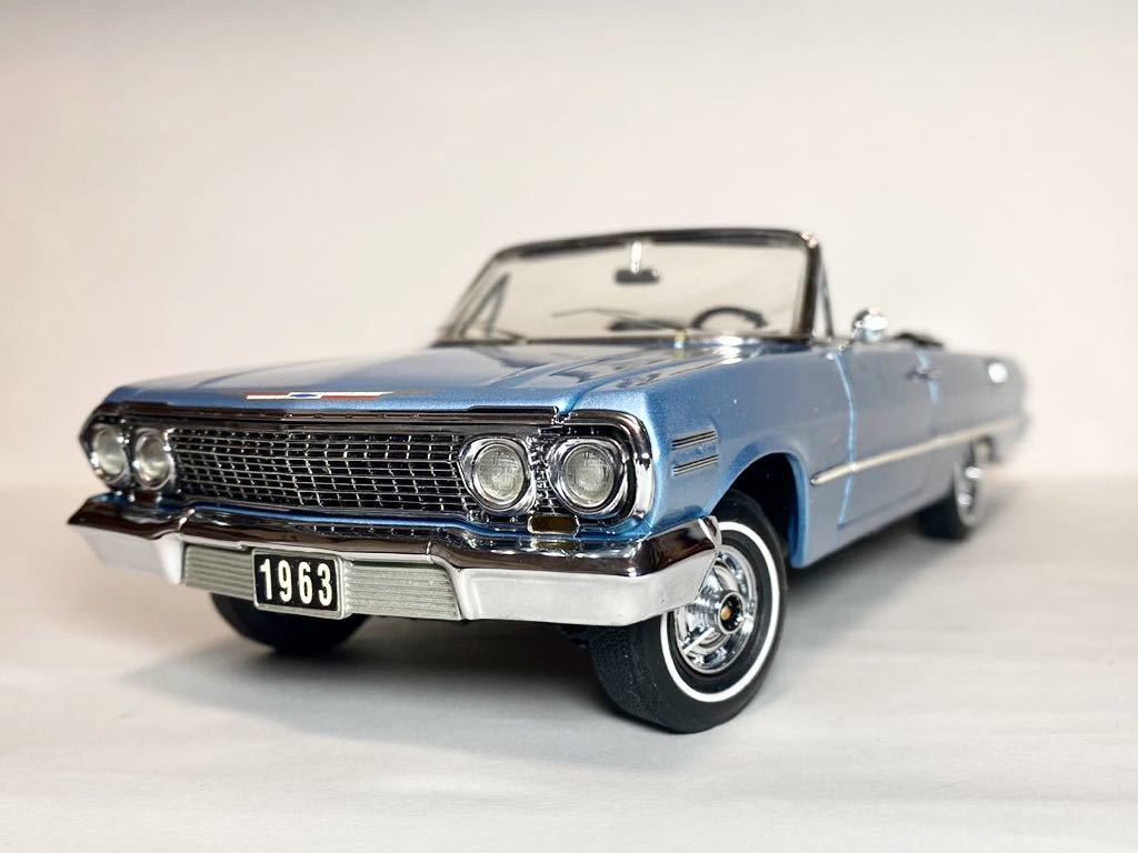 FRANKLIN MINT 1/24 1963 IMPARA \'63 Chevy Impala convertible Franklin Mint 