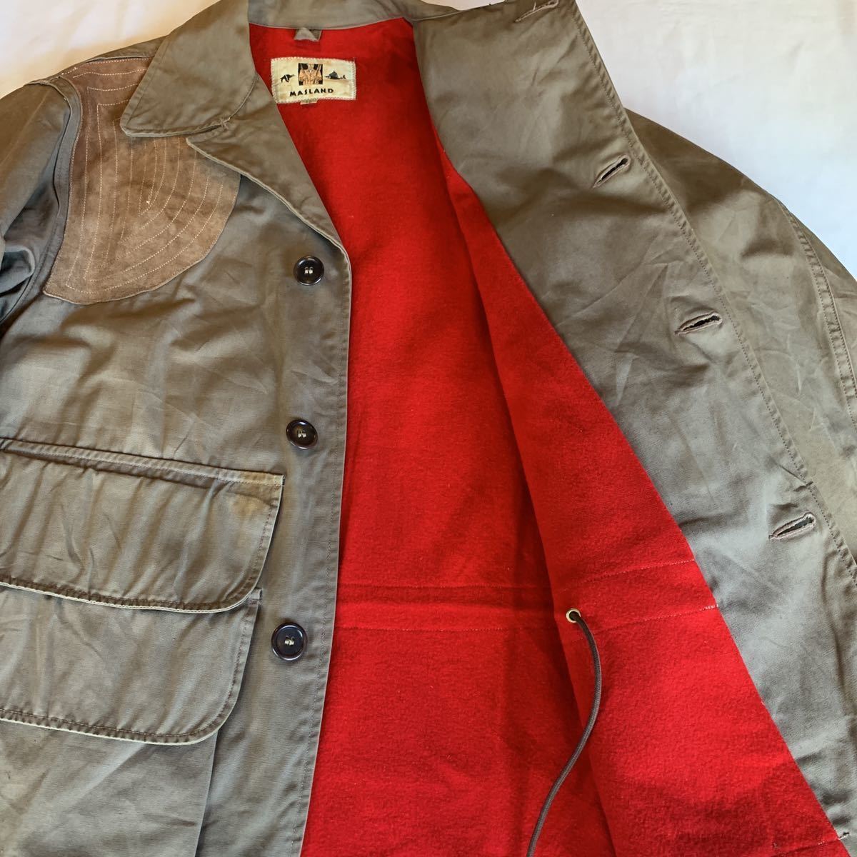 50s MASLAND WOOD STREAM ハンティング ノーフォーク 選ぶなら 19000円
