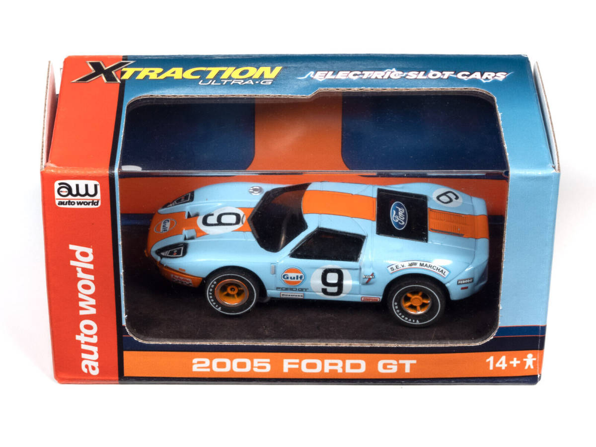 Auto World X-Tractions ☆2005 Ford GT Limited Edition 限定1000☆AFX/TYCO/TOMY/HOスロットカー