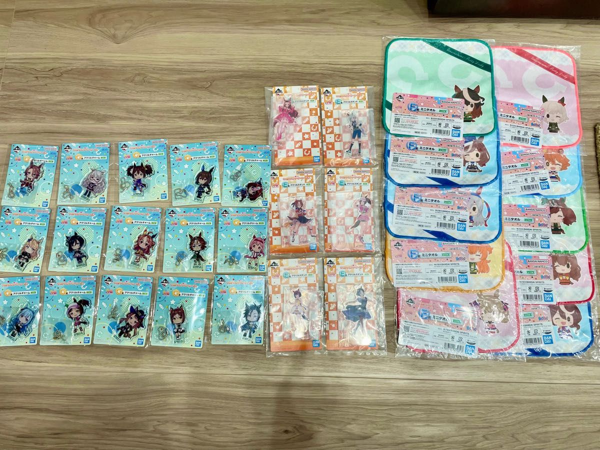 返品?交換対象商品】 ウマ娘 一番くじ アクリルチャーム 13種 G賞 13種