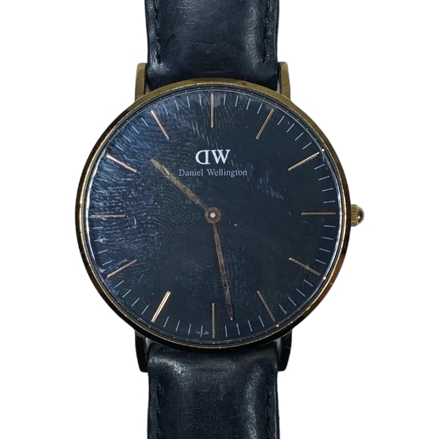 Danielwellington Daniel Wellington Classic B36R13 Watch Quartz Black Gold Leather