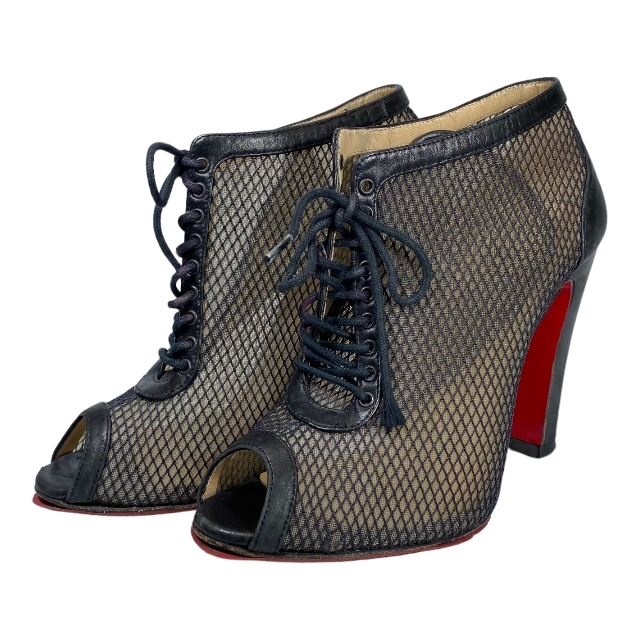 Christian Louboutin ルブタン ヒール ショートブーツ ブーティ