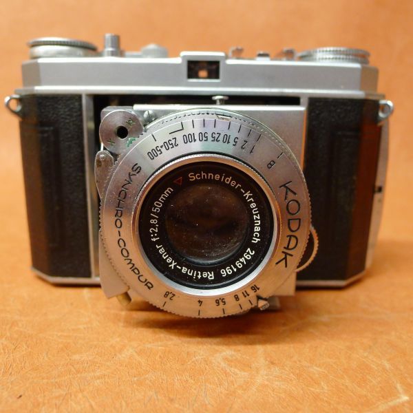 b053 Kodak RetinaⅡ ジャンク 蛇腹カメラ フィルムカメラ レンジファインダ― コダック/60_画像3