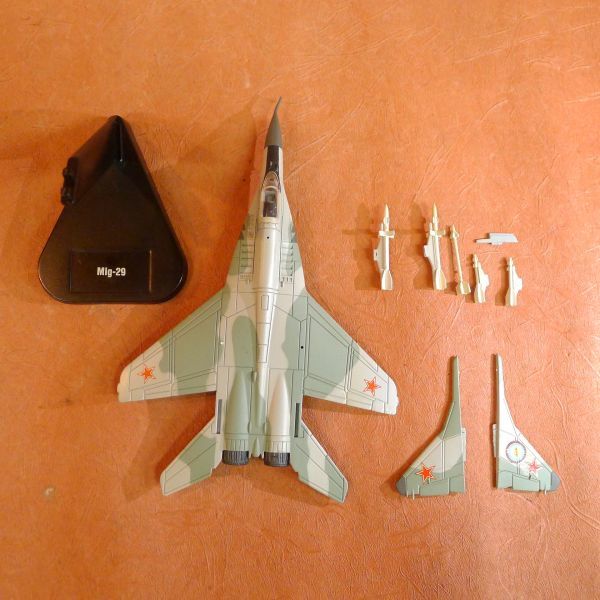 b391 ジャンク デアゴスティーニ エアコンバットコレクション MIG-29/フルクラム /60_画像6