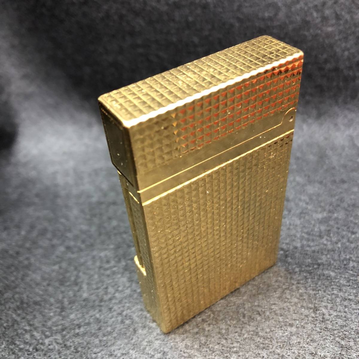 未使用 箱付き ギャラ付き デュポン ゴールド ダイヤカット 取次店