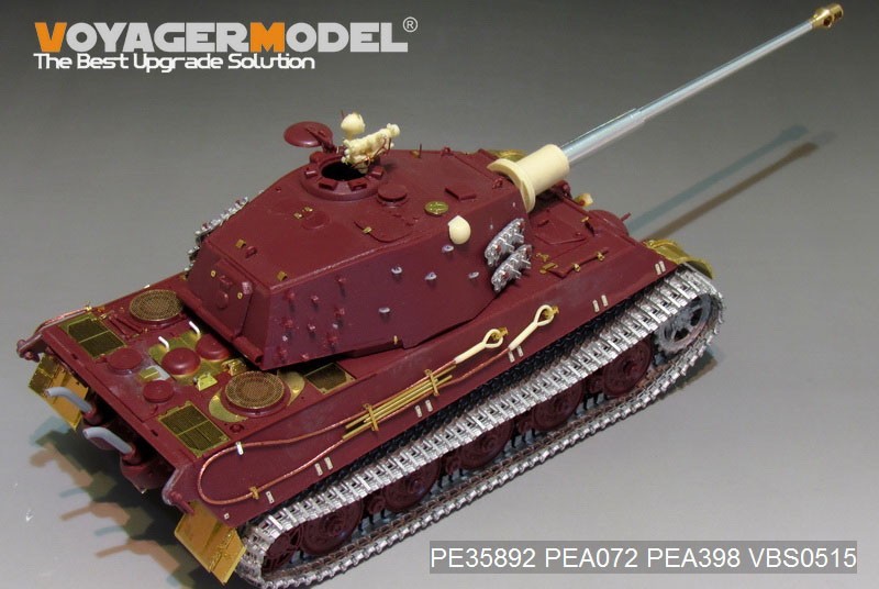 ボイジャーモデル PE35892 1/35 WWIIドイツ キングタイガー 最後期型改造セット(モンTS-031用)_画像7