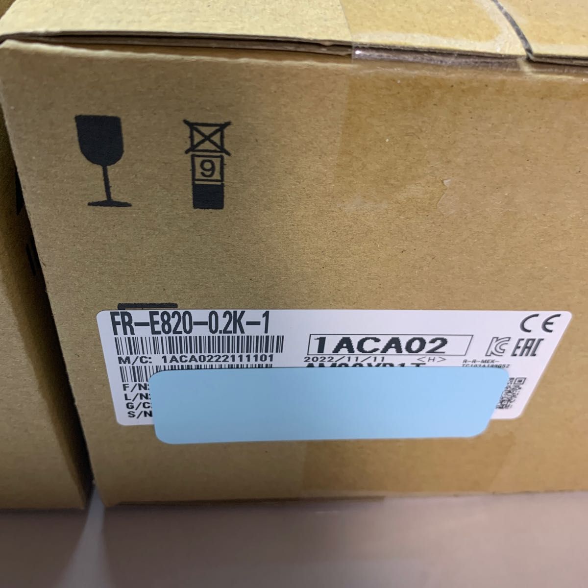 新品未開封 三菱電機 FR-E820-0 2K-1 インバータ 2台|Yahoo!フリマ
