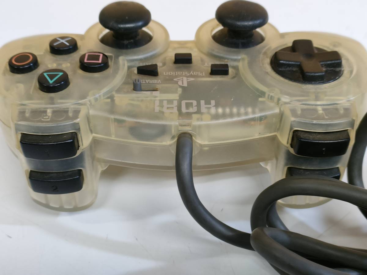 PS1 PlayStation プレイステーション コントローラー HORI アナシンパッド 2 アナログ 動作品保証#GK2316_画像5