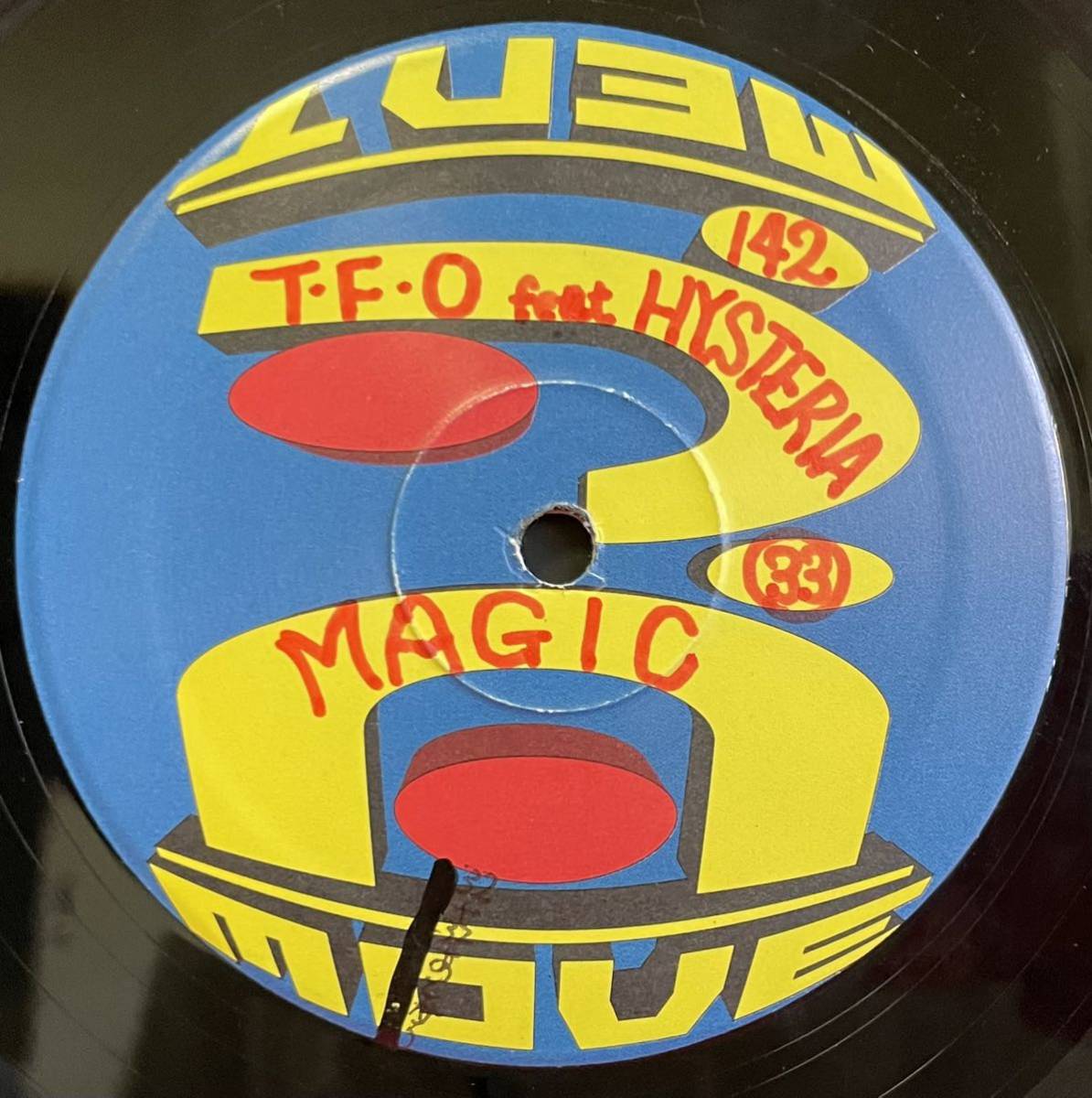 T.F.O. feat. Hysteria / Magic 12inch盤 その他にもプロモーション盤 レア盤 人気レコード 多数出品。_画像3