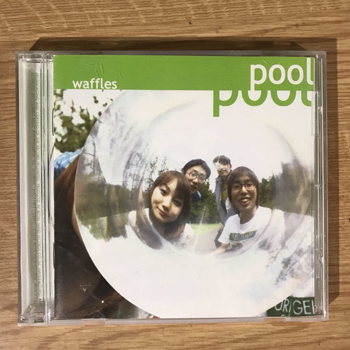 (D360)帯付 中古CD150円 ワッフルズ pool_画像1