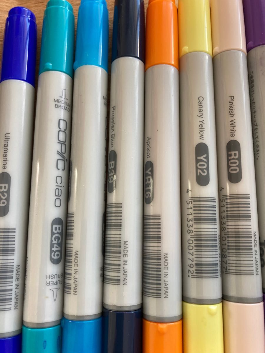 最低価格の コピック copic チャオciao 新品98本 中古8本 期間限定