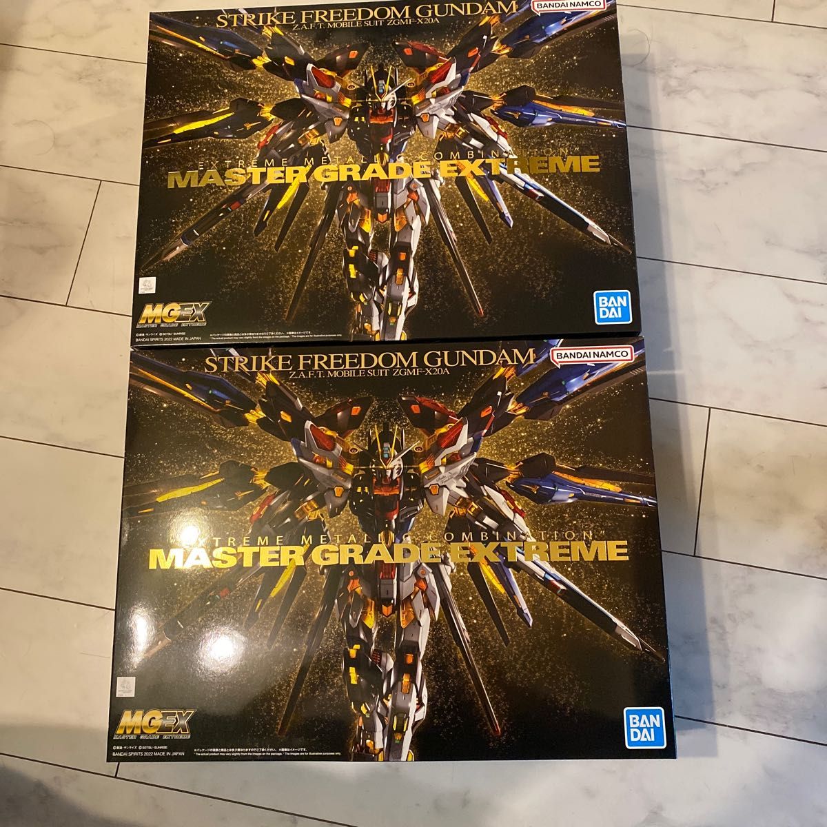 mgex 1/100 ストライクフリーダムガンダム 2個