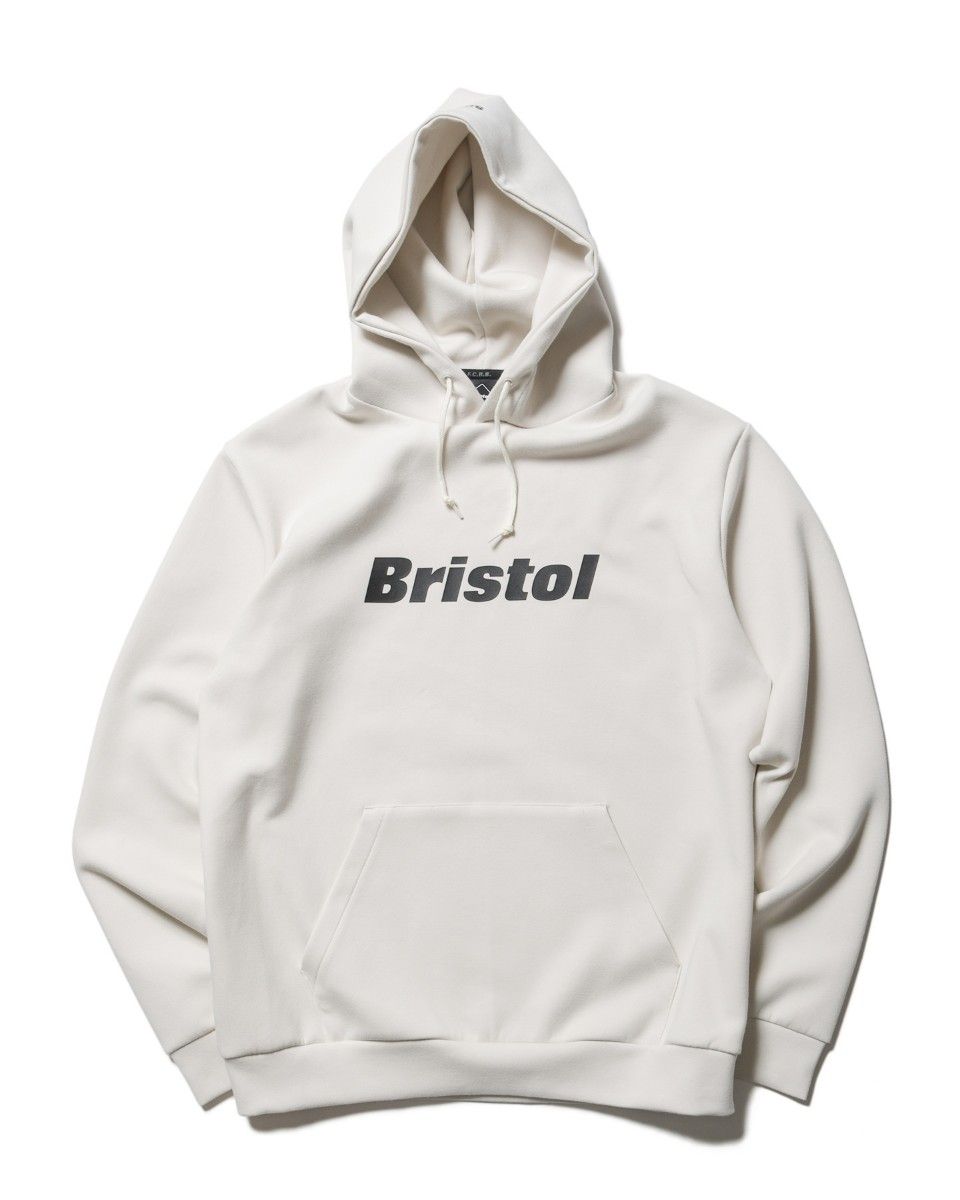 F.C.Real Bristol TECH SWEAT TRAINING HOODIE COLOR: OFF WHITE