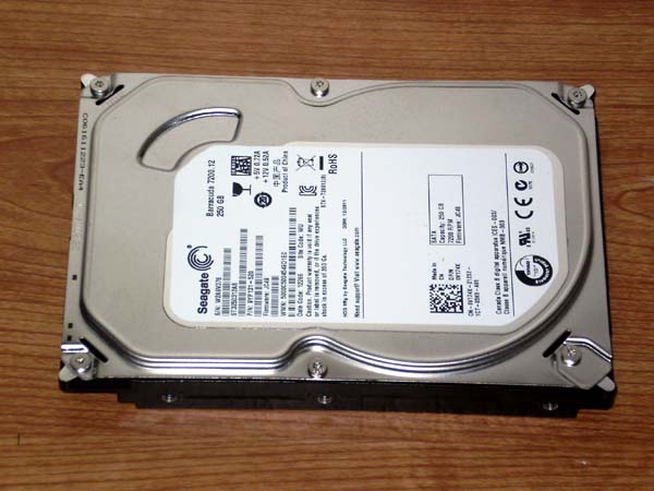 ★ 250GB ★ Seagate 7200.12 【 ST3250312AS 】 良品 ★0YW_写真は見た目の同じ物を流用してます。