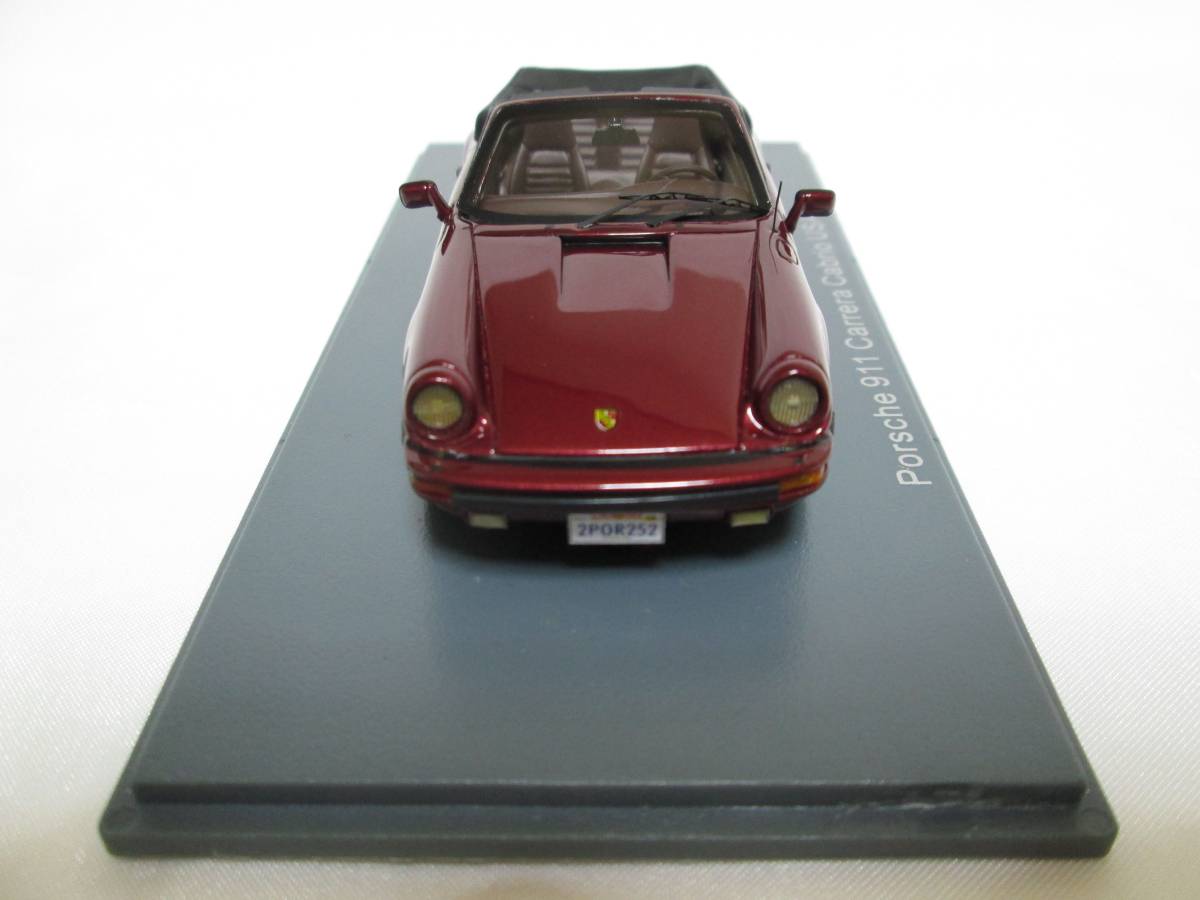 ★NEO 1/43 ポルシェ911 カレラ カブリオ USA【新品】★_画像4