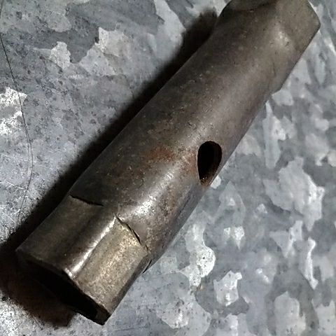 車載工具 整備用工具　プラグレンチ plug wrench メーカー不明　サイズ表記14-21mm. 全長101mm. 点火プラグ用_画像3