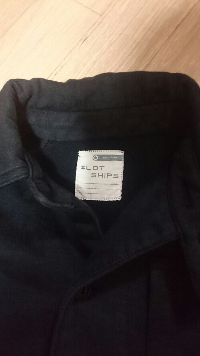 SHIPS　シップス　スエット素材　春物　ジャケット　カバーオール型　　　　08.28110000_画像3