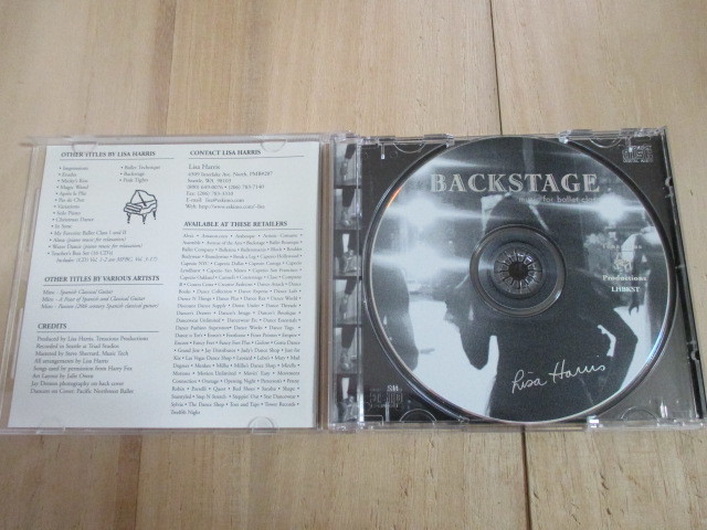 CD◆Lisa Harris - Backstage バレエレッスン用CD　52曲入　リサ・ハリス　ピアノ曲_画像3