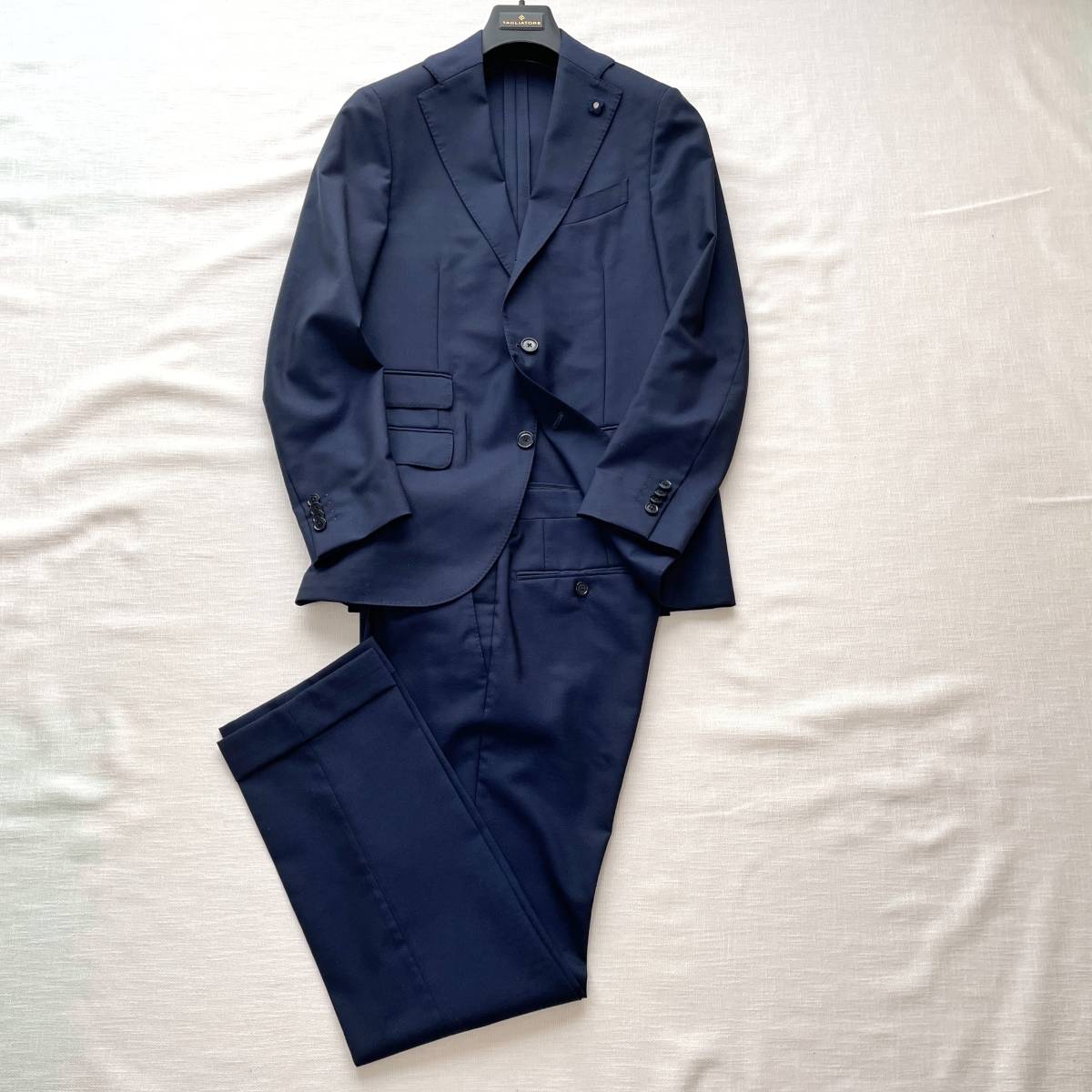 □1円〜 <美品>□LARDINI ラルディーニ スーツ セットアップ ウール