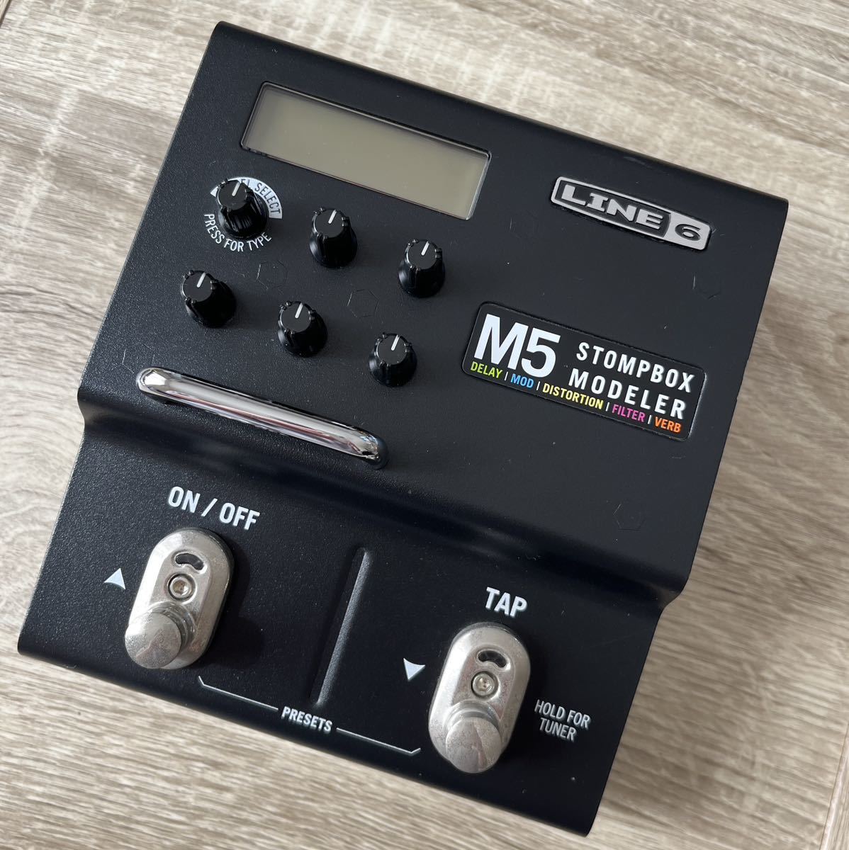 LINE6 M5 Stompbox Modelerマルチエフェクター｜PayPayフリマ