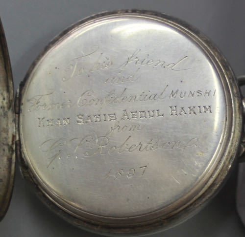 アンティーク 英国 1895年 ヴィクトリア朝 時計師 G.E.Frodsham作 イギリス製 銀無垢 懐中時計 明治28年_画像7