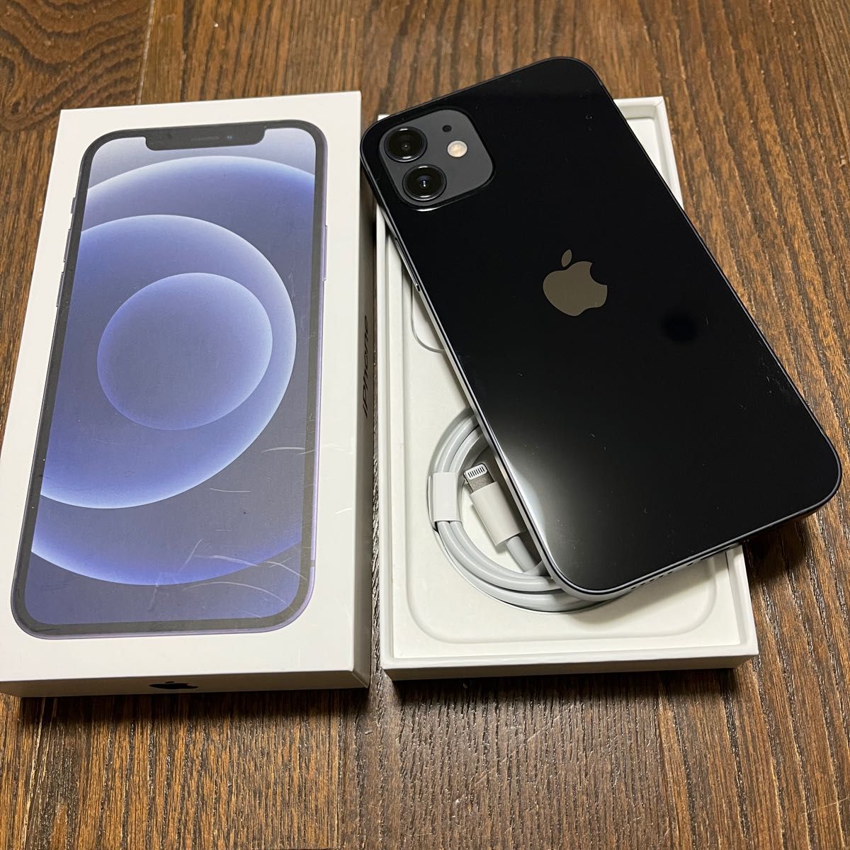 最大容量100%】【美品】iPhone12 ブラック 64GB-