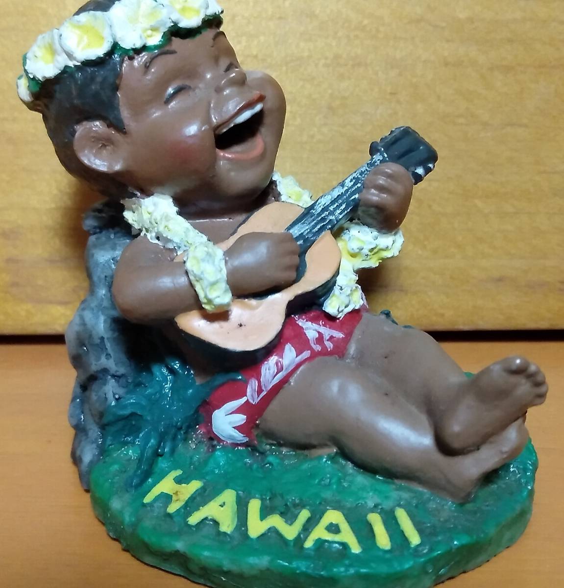 「ハワイ(ポリネシアン) 子供 ウクレレ フィギュア」　polynesian kids collection figure/人形