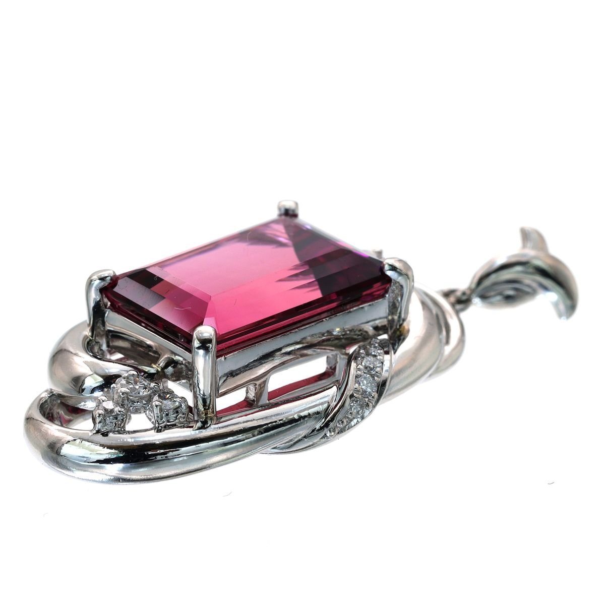 トルマリン ウォーターメロンペンダントトップ k18 18.15ct 正規取扱店