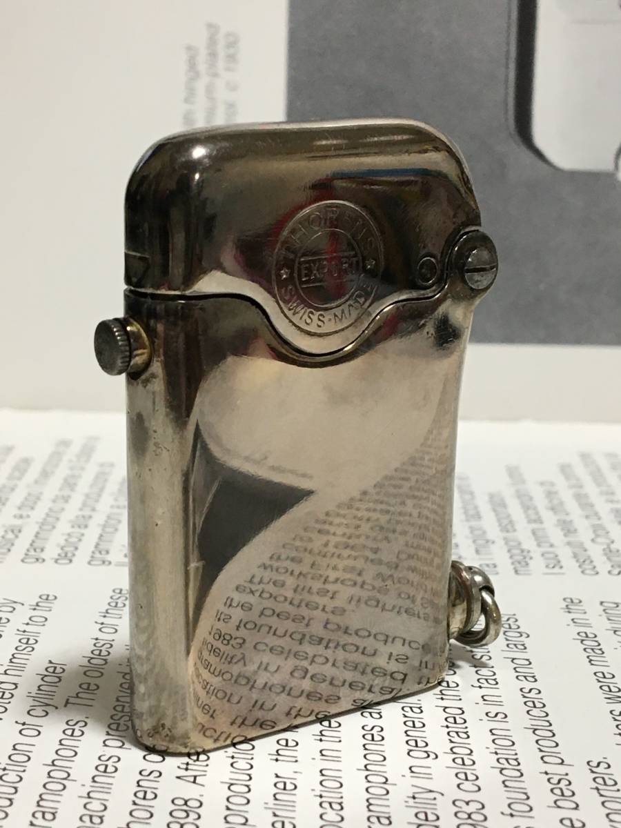 C1920 Thorens side filler oil lighter 　第2.5世代　トーレンス　EXPORT　オイルライター　超美品_画像1