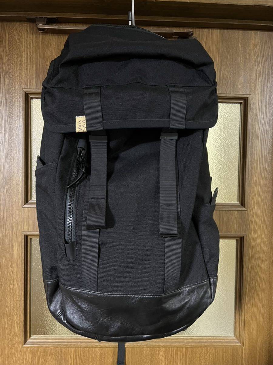 visvim CORDURA25バックパック 美品 バックパック リュック PC USB フランス 黒色
