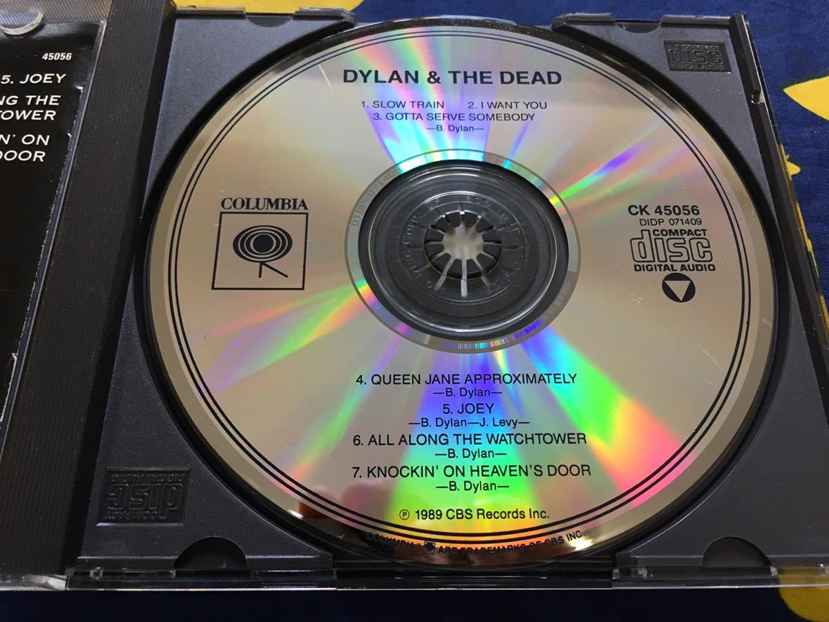 Bob Dylan＆The Grateful Dead★中古CD/US盤「ボブ・ディラン＆ザ・グレイトフル・デッド」_画像3