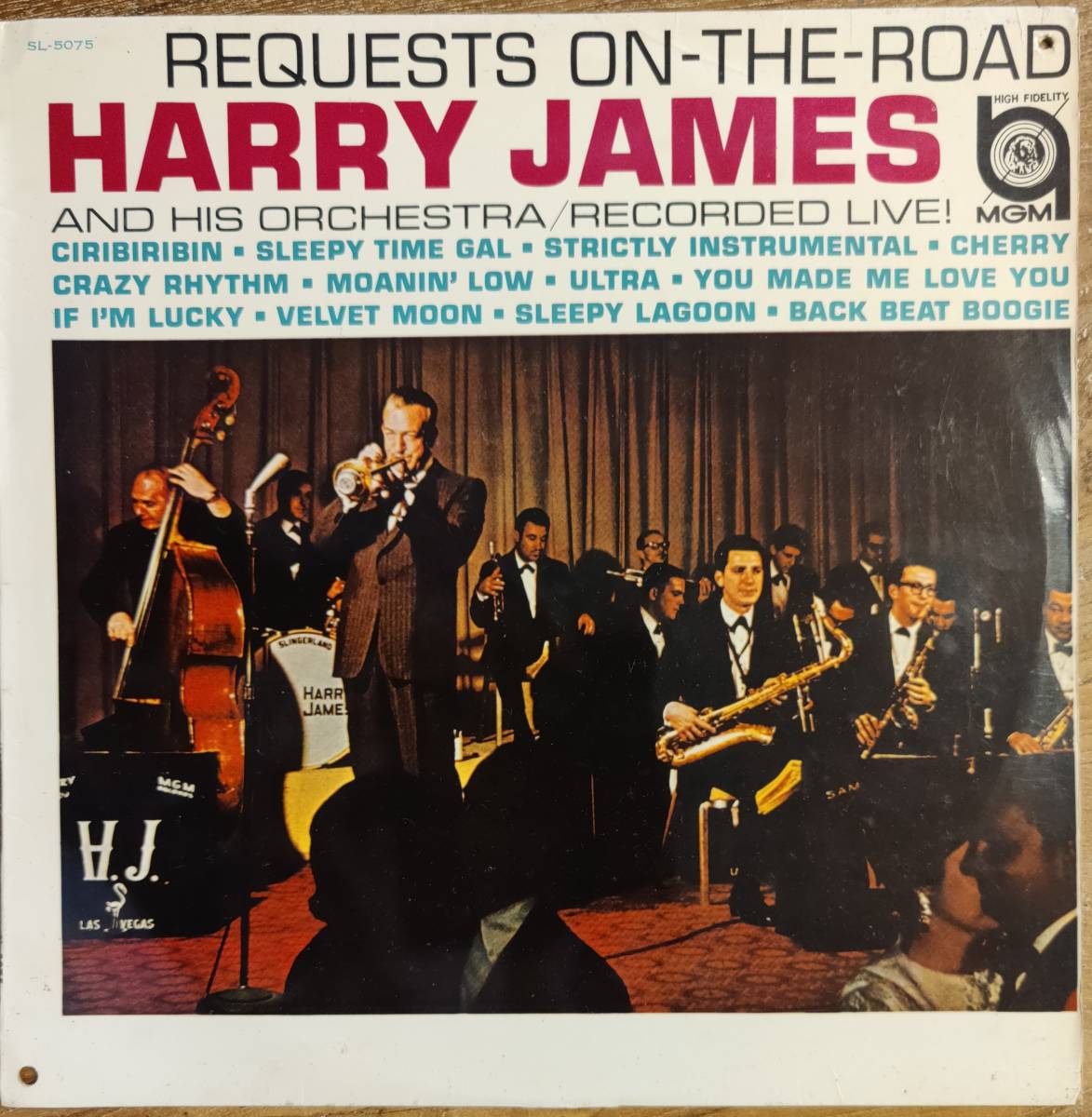 レコード ハリージェームス Harry James ハリージェームス楽団  管理番号20240329の画像1