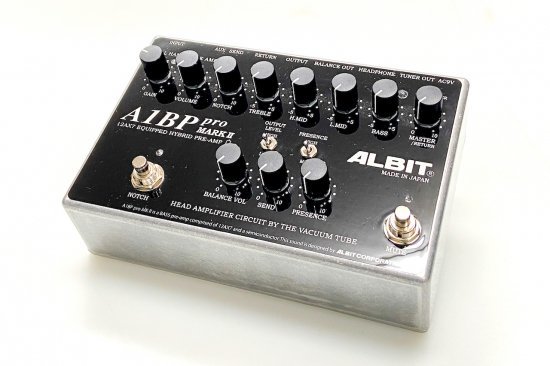 【new】ALBIT A1BP pro MARK II ベース用プリアンプ/DI
