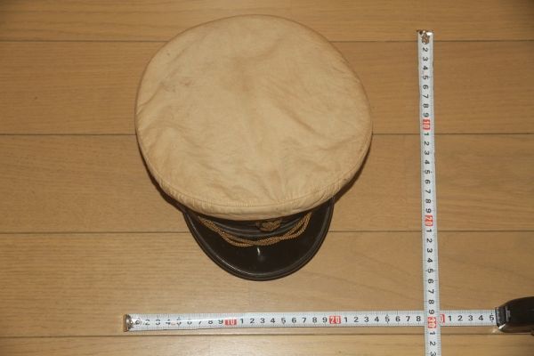 日本軍 海軍 帽子 軍帽 当時物 / 大日本帝国軍物ミリタリー海軍 アンティーク レトロ 時代物_画像8