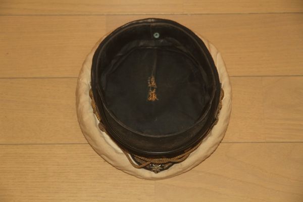 日本軍 海軍 帽子 軍帽 当時物 / 大日本帝国軍物ミリタリー海軍 アンティーク レトロ 時代物_画像6