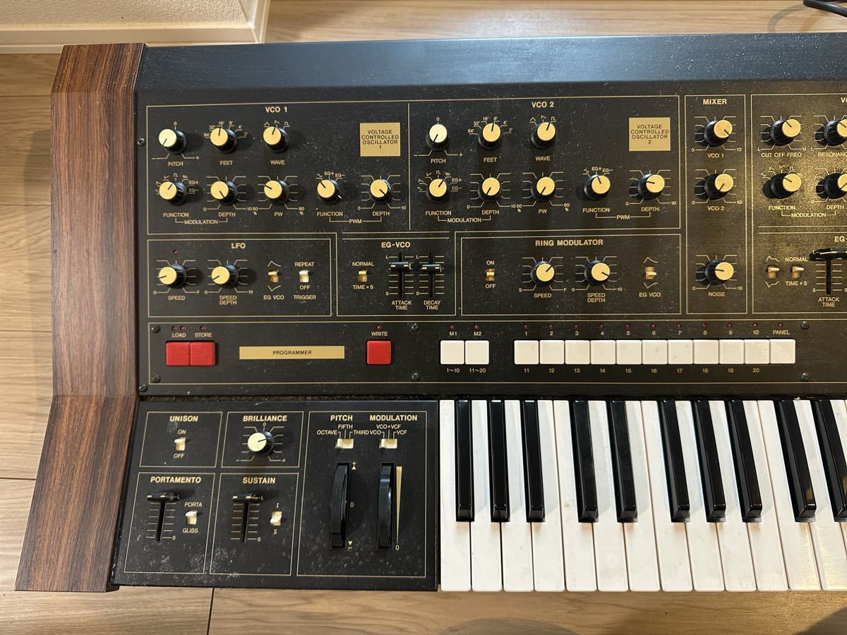 A212 YAMAHA ヤマハ CS-40M(アナログシンセサイザー)動作確認