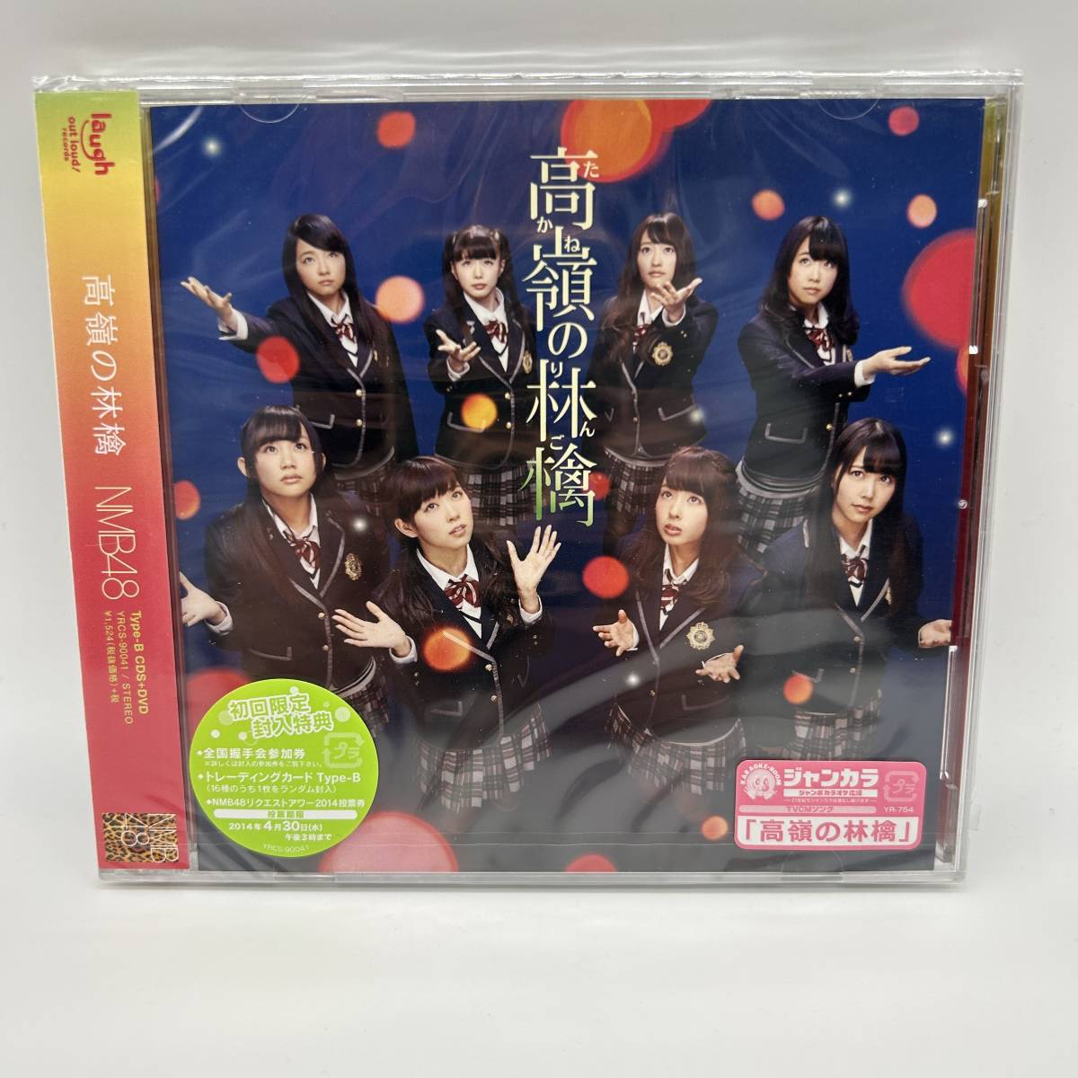 高嶺の林檎 (通常盤Type-B) NMB48 (CD+DVD) A1424_画像1