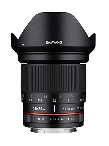SAMYANG 単焦点レンズ 20mm F1.8 ED AS UMC フジフイルム X用( 未使用品)