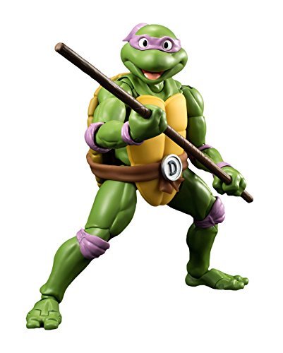 S.H.フィギュアーツ Teenage Mutant Ninja Turtles ドナテロ 約150mm PVC&ABS製 塗装済み可動フィギュア(中古 未使用品)