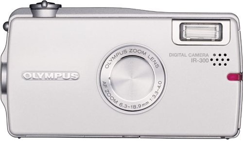 OLYMPUS デジタルカメラ i:robe IR-300(シルバー)(中古品)