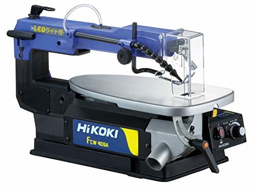 HiKOKI(ハイコーキ) 旧日立工機 卓上糸のこ盤 フトコロ寸法406mm LED作業ライト付 木材50mm切断可 FCW40S
