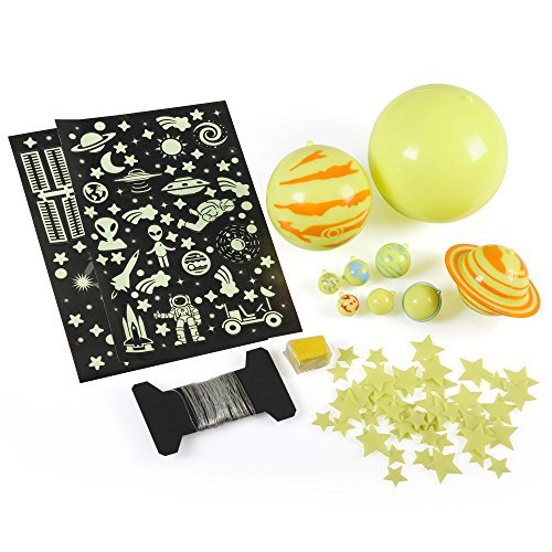 Learning Resources GeoSafari Glow-in-the-Dark Planets & Stars Set